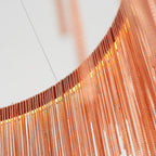 Arisha Lusso LED Lampada a Sospensione Catena Nappa