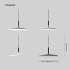 Arisha Moderni LED Lampade a Sospensione Tegame Industriale