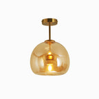 Rhea Lampada da Soffitto/Sospensione in Vetro Semi-Flusso