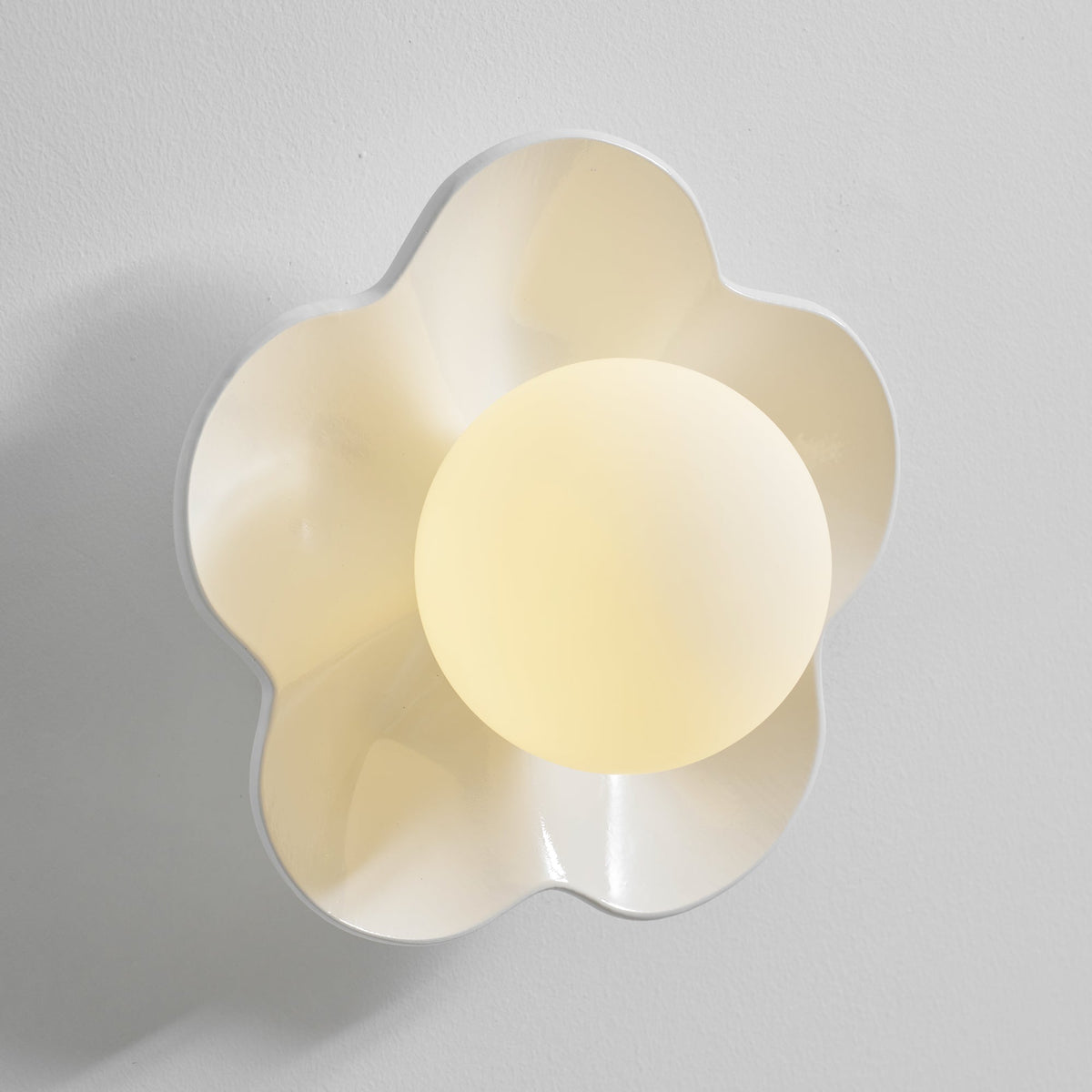La lampada da parete La fleur