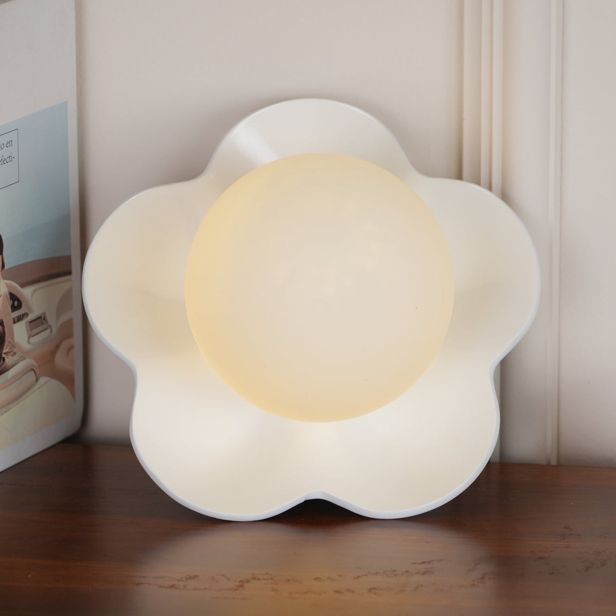 La lampada da parete La fleur