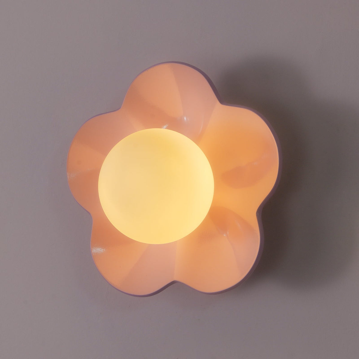 La lampada da parete La fleur