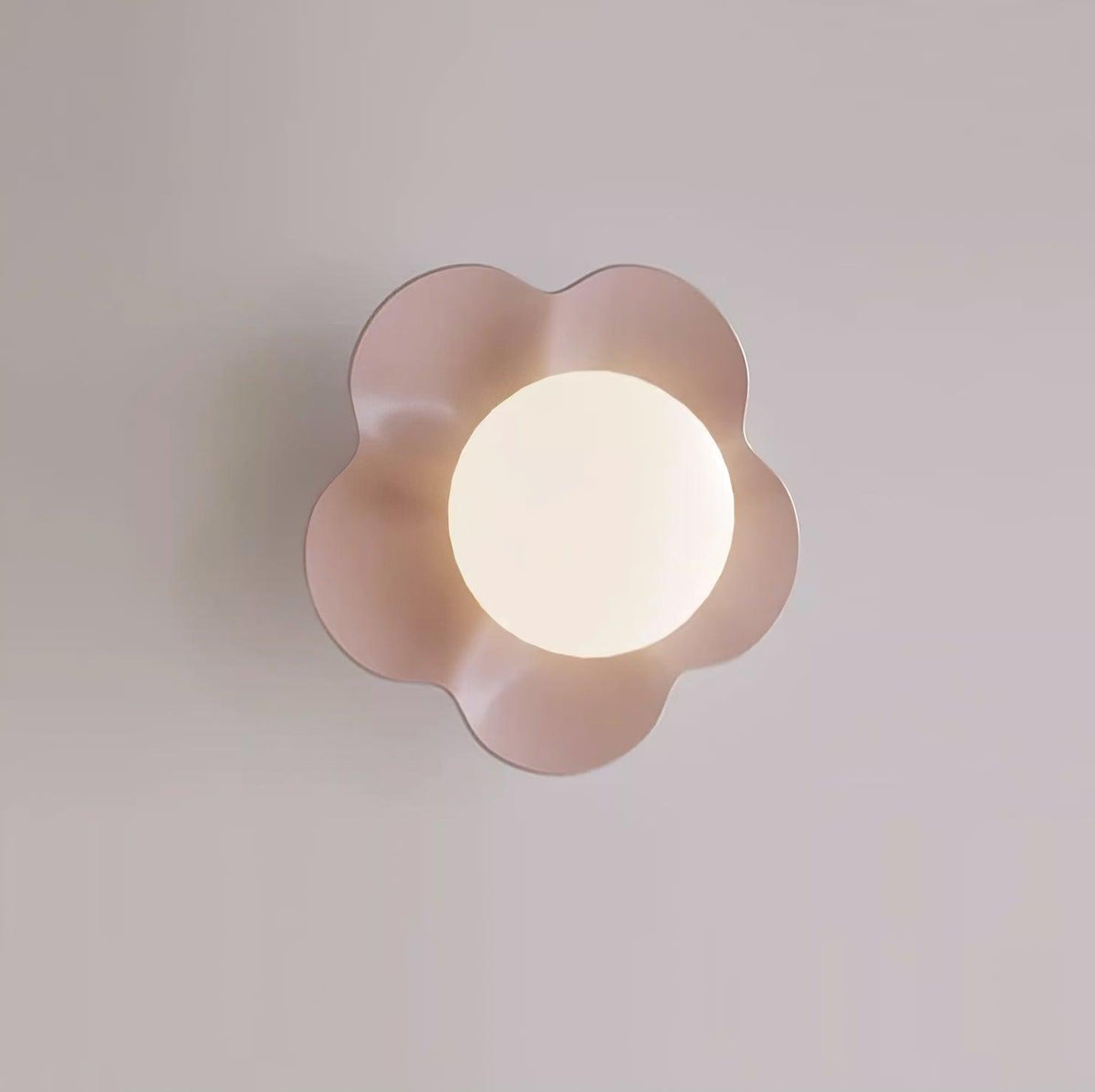 La lampada da parete La fleur