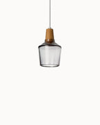 WoodenHalo Light – Moderna lampada a sospensione LED