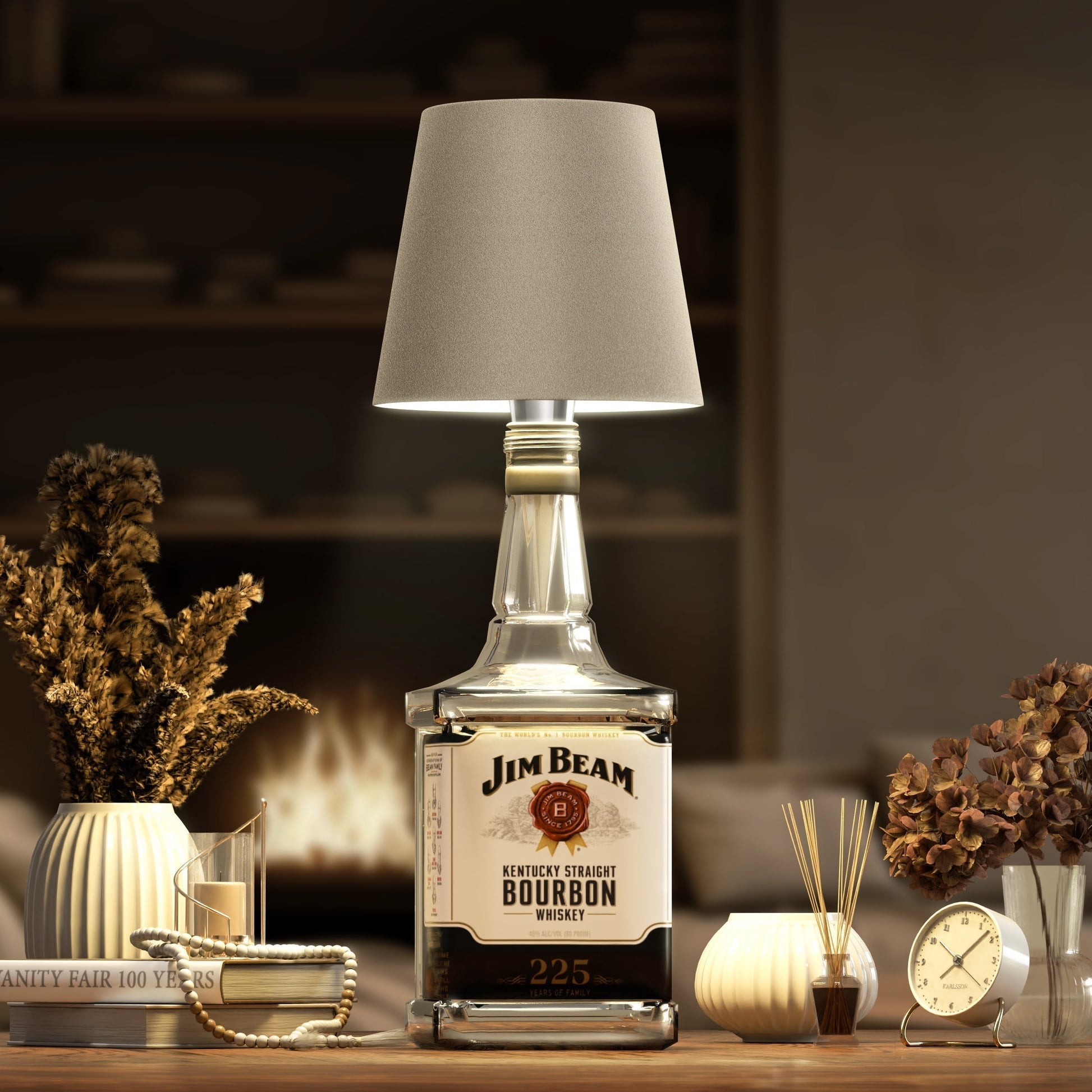 BottleBeam - Lampada versatile per ambienti eleganti