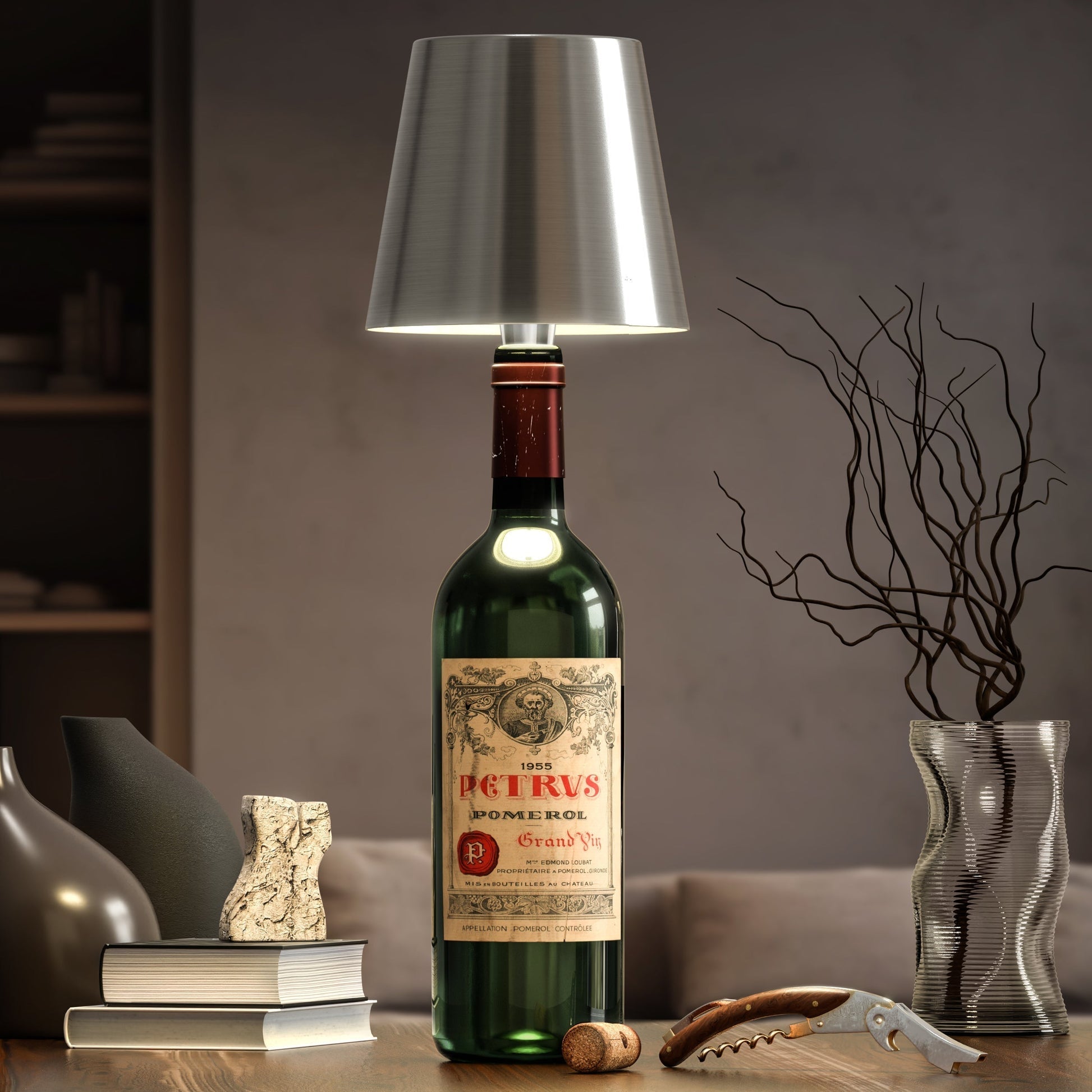 BottleBeam - Lampada versatile per ambienti eleganti