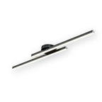 Lampada da soffitto Langstrip – LED – Nera – 21×5 cm – Design moderno per soggiorno e corridoio
