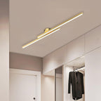 Lampada da soffitto Langstrip – LED – Nera – 21×5 cm – Design moderno per soggiorno e corridoio