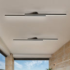 Lampada da soffitto Langstrip – LED – Nera – 21×5 cm – Design moderno per soggiorno e corridoio