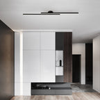 Lampada da soffitto Langstrip – LED – Nera – 21×5 cm – Design moderno per soggiorno e corridoio