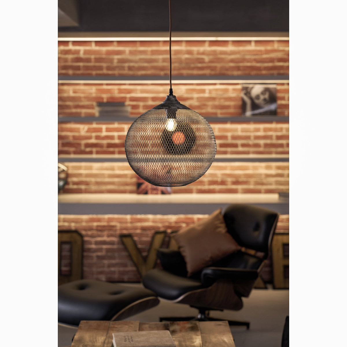 Lampada a sospensione Lanister Mesh