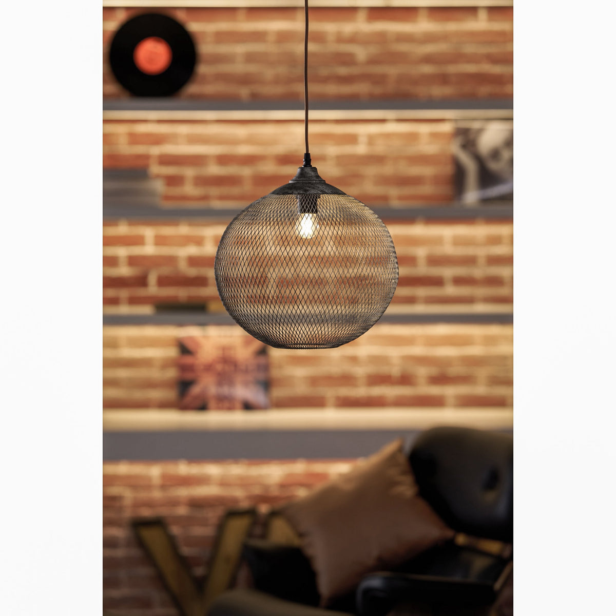 Lampada a sospensione Lanister Mesh