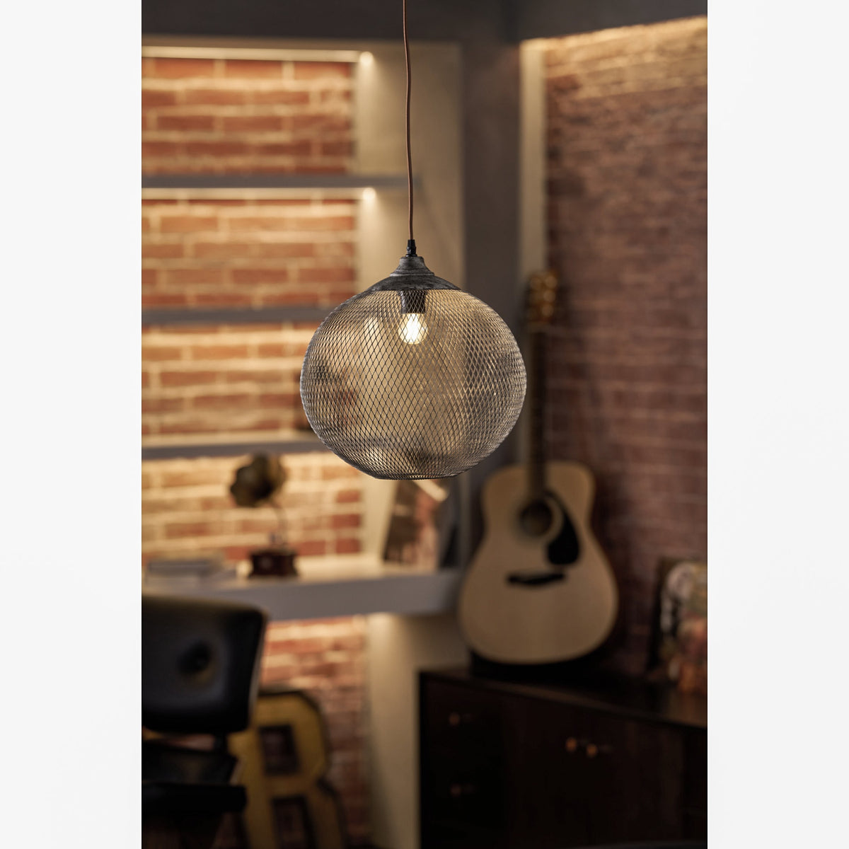 Lampada a sospensione Lanister Mesh