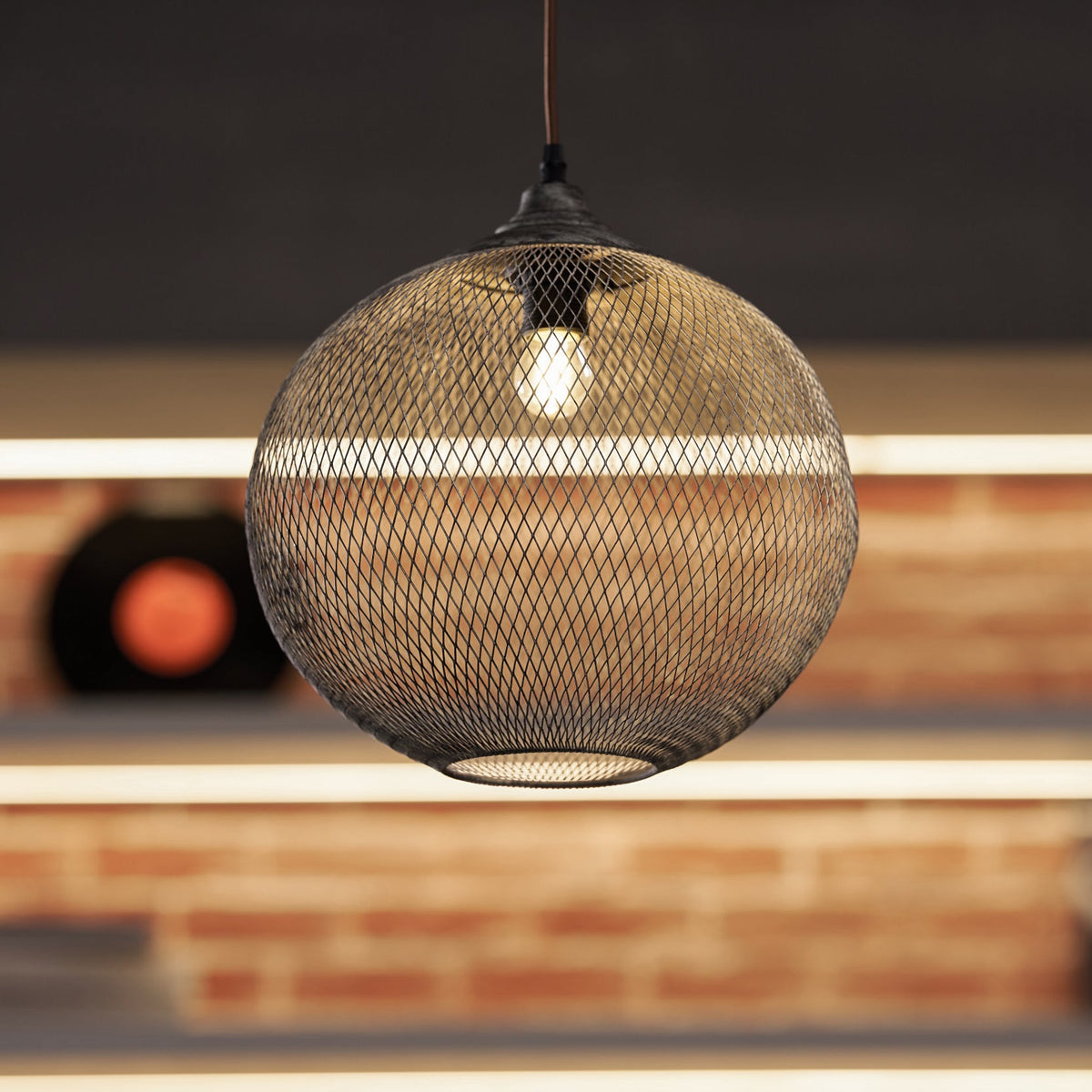 Lampada a sospensione Lanister Mesh
