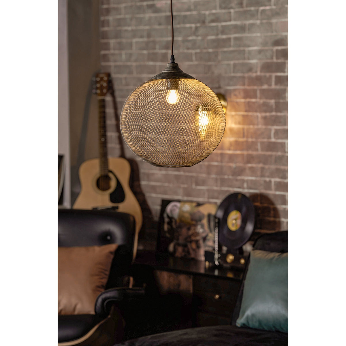 Lampada a sospensione Lanister Mesh