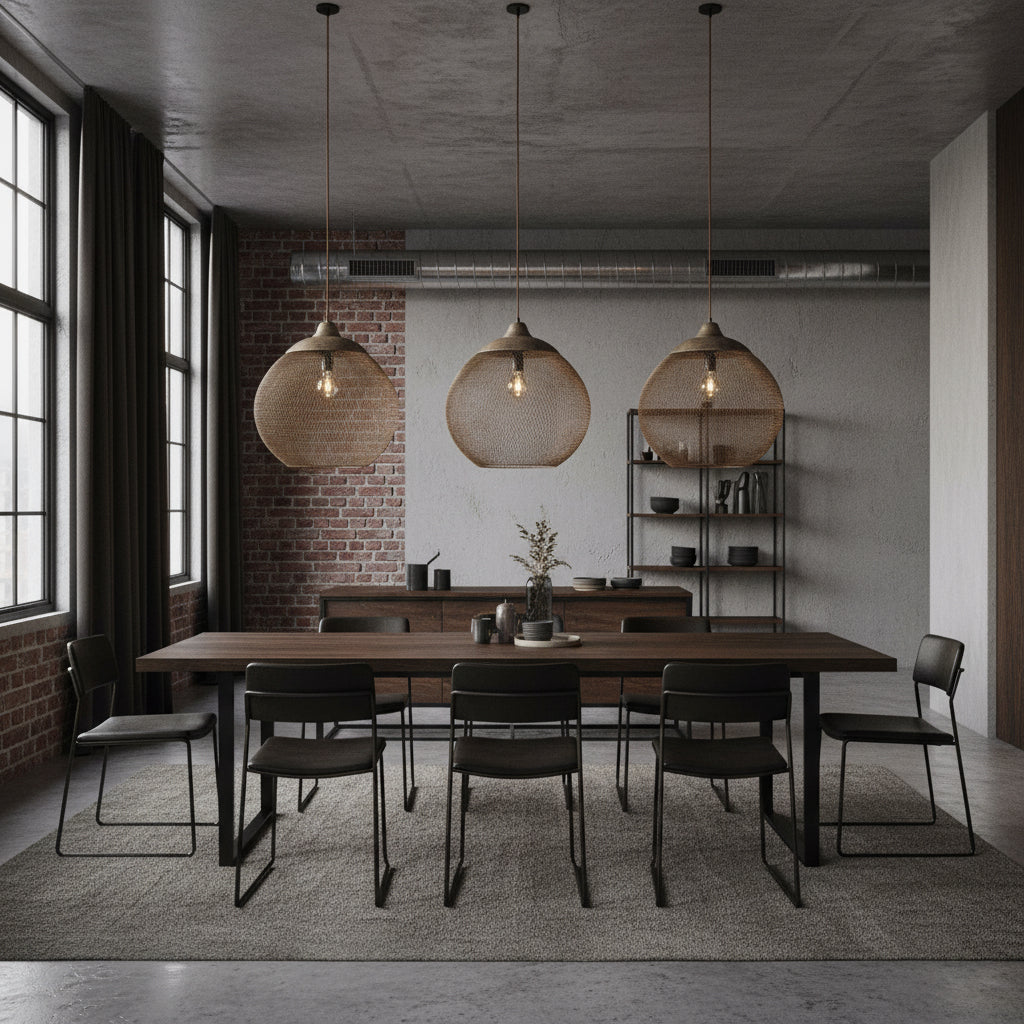 Lampada a sospensione Lanister Mesh