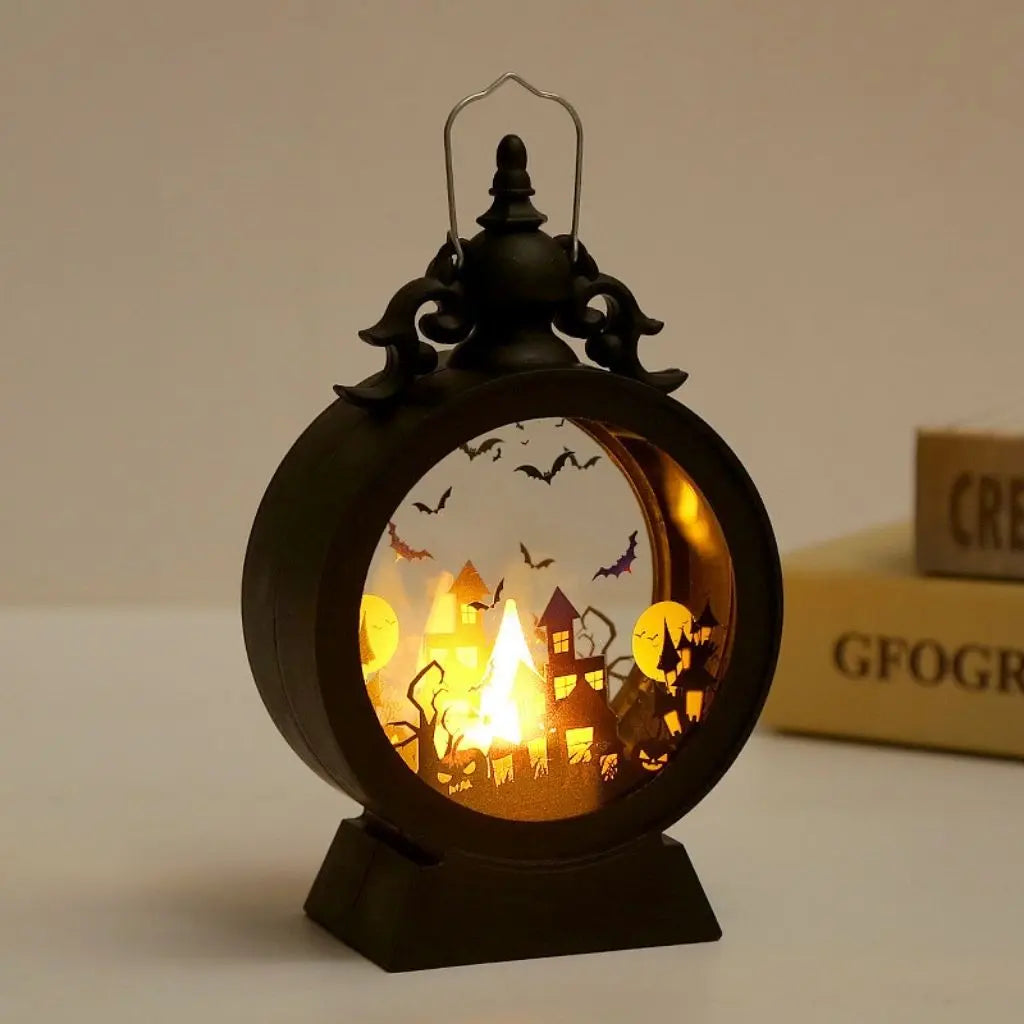 Luce di Mezzanotte - Lanterna Retro di Halloween