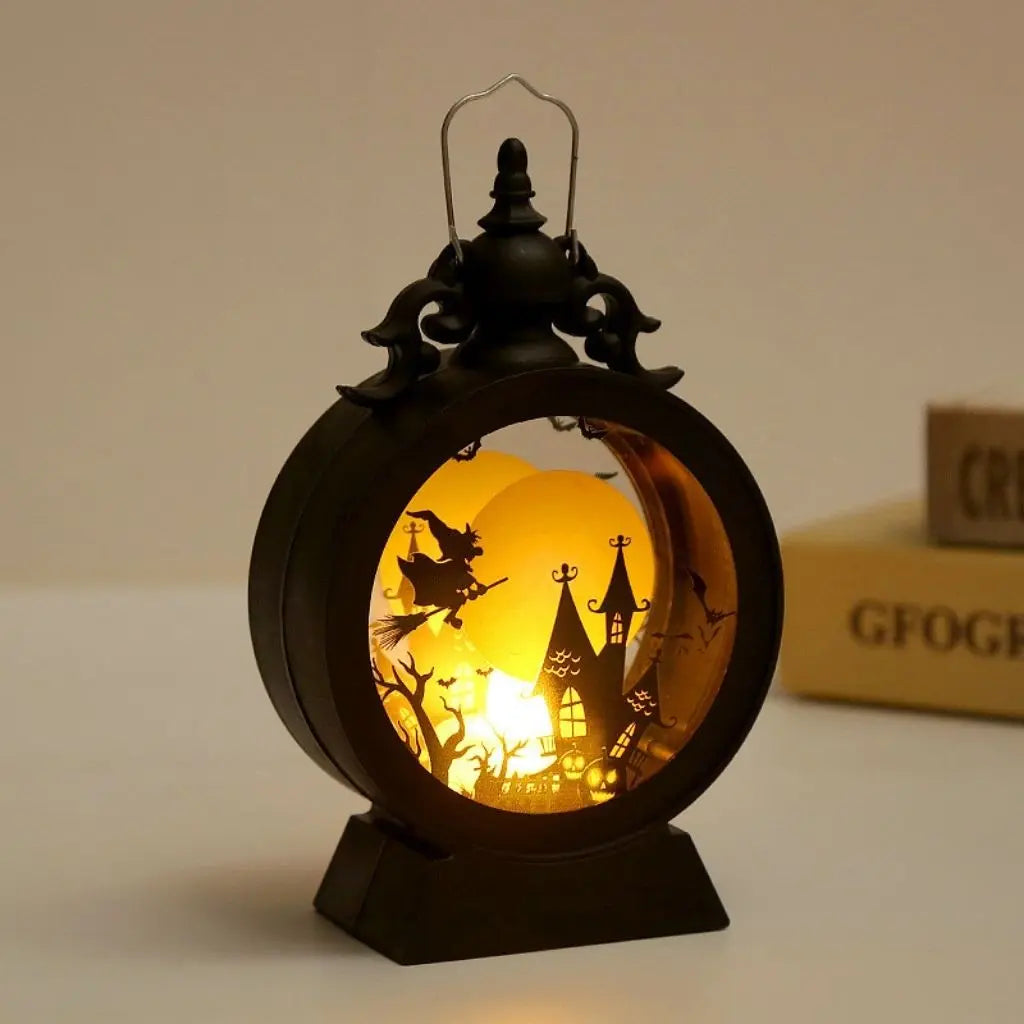 Luce di Mezzanotte - Lanterna Retro di Halloween