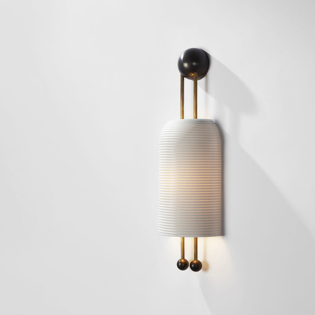Applique in Vetro a Lanterna