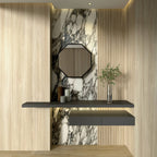Specchio Luminoso Ottagonale 3D