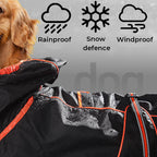 Cappotto Impermeabile per Cani – Giacca Outdoor Regolabile per Cani