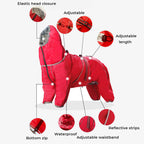 Cappotto Impermeabile per Cani – Giacca Outdoor Regolabile per Cani