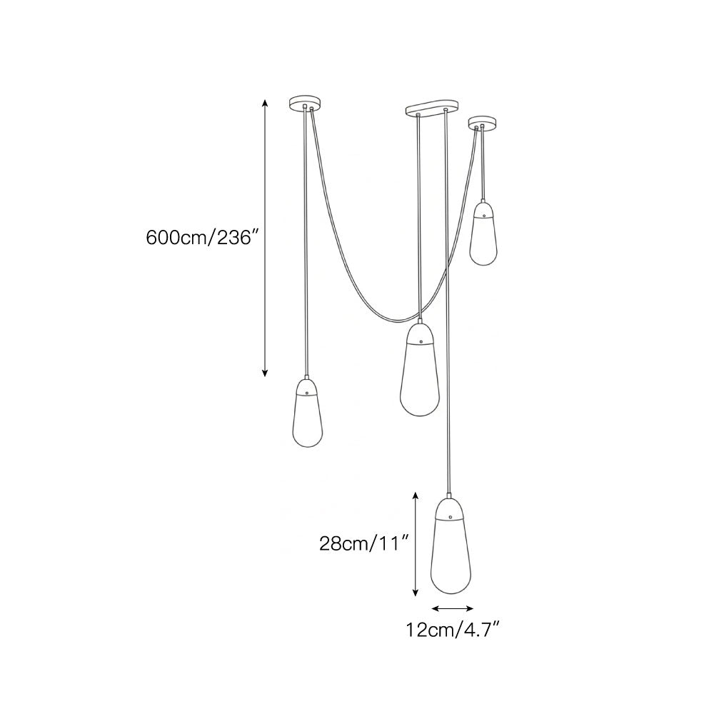 Lampada a Sospensione Lariat
