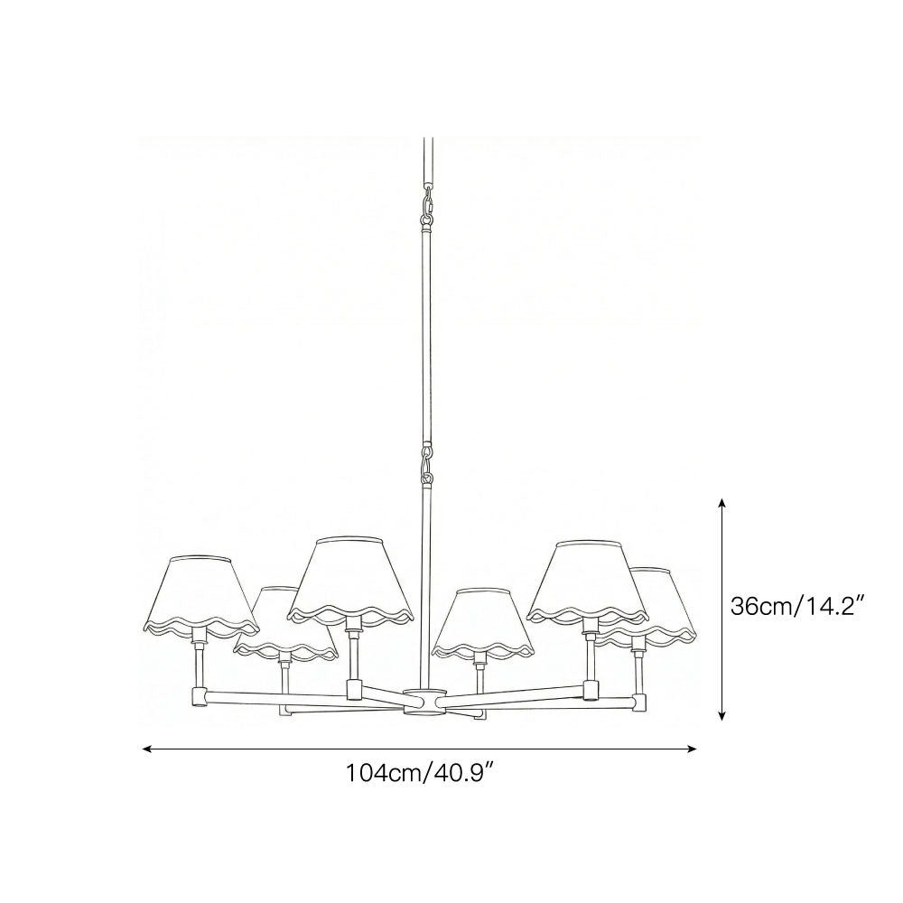 Lampadario Larkspur
