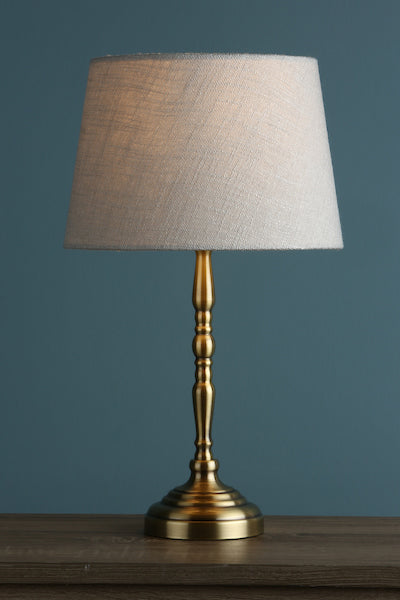 Base della lampada da tavolo Laura Ashley Corey in ottone antico