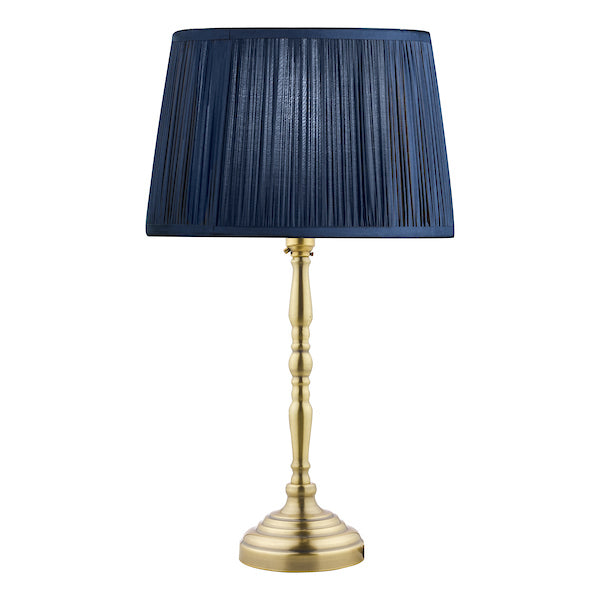 Base della lampada da tavolo Laura Ashley Corey in ottone antico