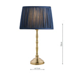 Base della lampada da tavolo Laura Ashley Corey in ottone antico