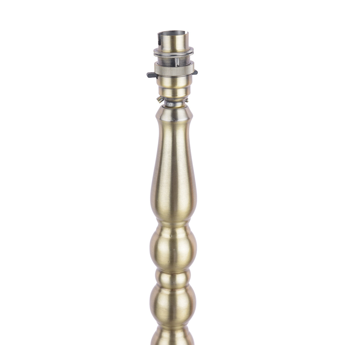 Lampada da terra Laura Ashley Corey con base in ottone antico