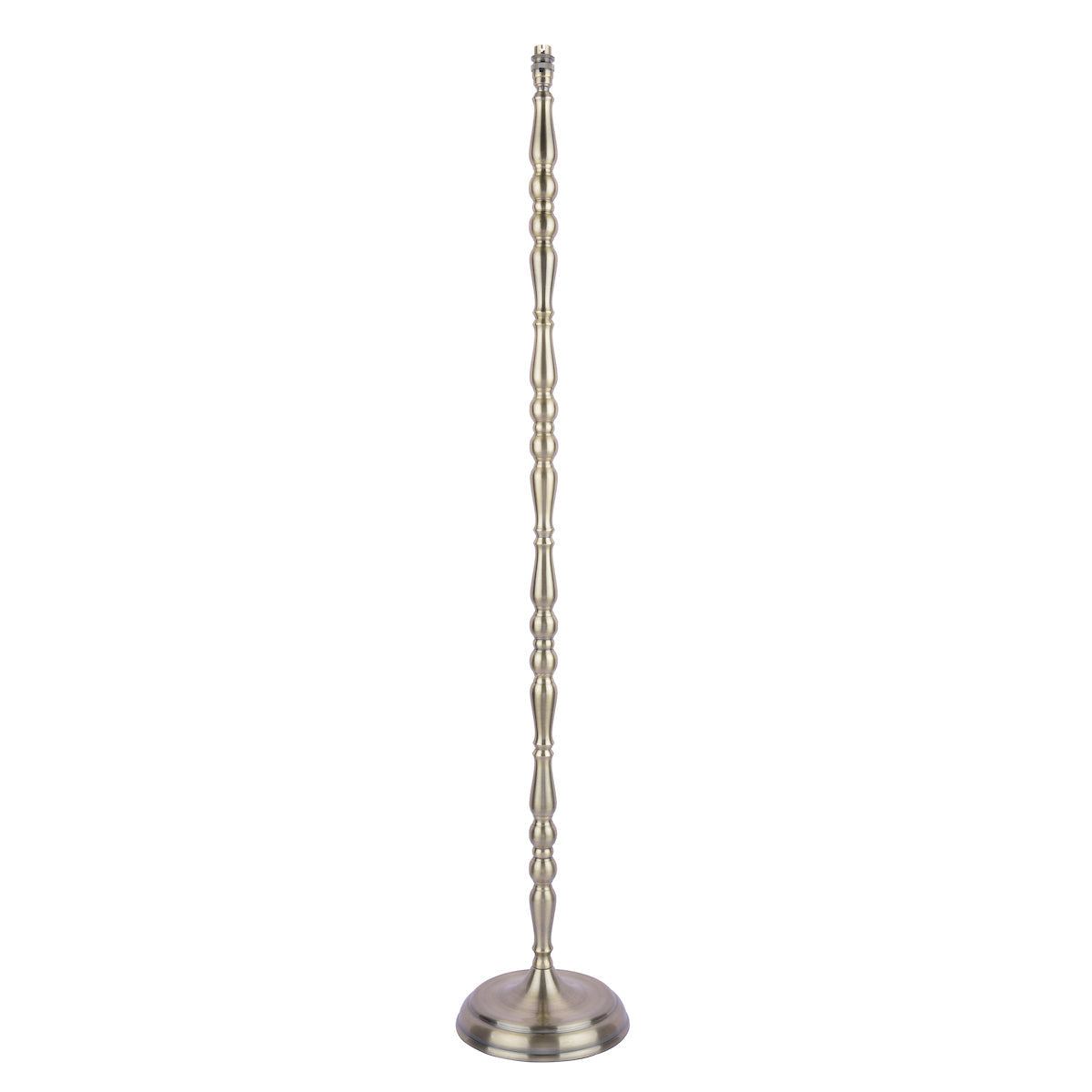 Lampada da terra Laura Ashley Corey con base in ottone antico