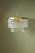 Laura Ashley Durnsford Pendant Ottone Anticato Opaco