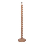 Lampada da Terra Laura Ashley Maria con Base in Legno di Quercia Cerata