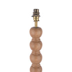 Lampada da Terra Laura Ashley Maria con Base in Legno di Quercia Cerata