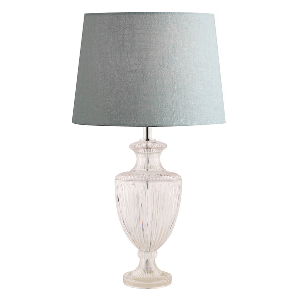 Base Lampada da Tavolo Grande in Cristallo Tagliato Laura Ashley Meredith