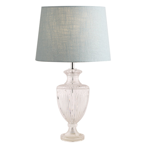 Base Lampada da Tavolo Grande in Cristallo Tagliato Laura Ashley Meredith