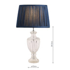 Base lampada da tavolo in cristallo tagliato Laura Ashley Meredith Urna Piccola