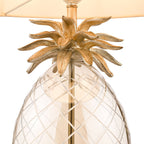 Lampada da tavolo grande Laura Ashley Ananas Champagne