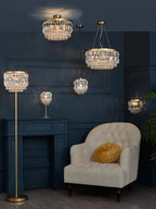 Laura Ashley Rhosill 3 Luci Semi Flush Ottone Anticato Opaco