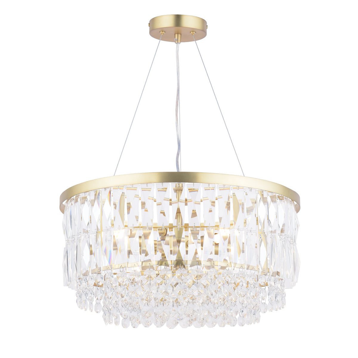 Laura Ashley Rhosill 4 Luci Grande Lampadario Ottone Antico Opaco
