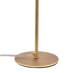 Lampada da Tavolo Laura Ashley Rhosill in Cristallo e Ottone Anticato