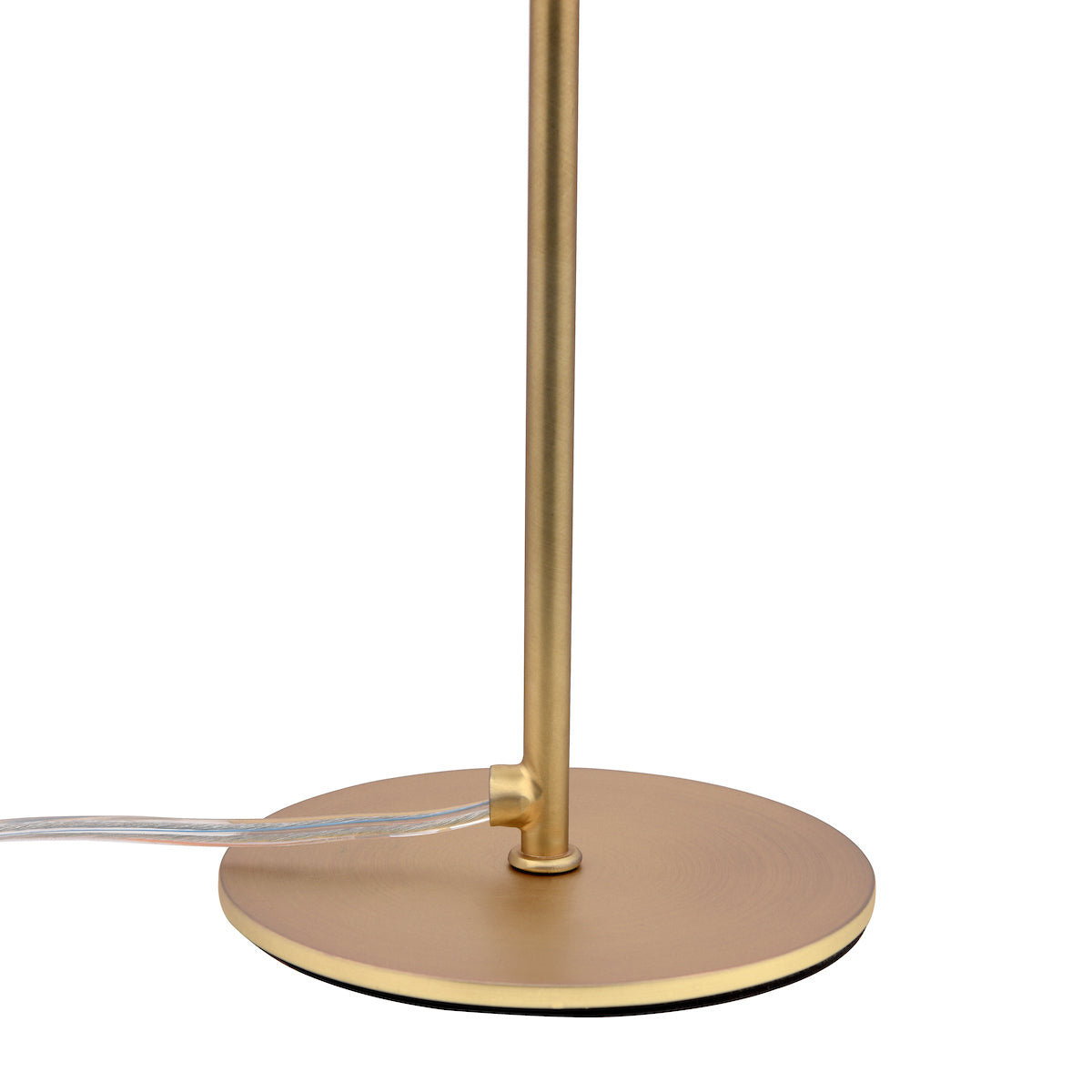 Lampada da Tavolo Laura Ashley Rhosill in Cristallo e Ottone Anticato