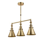 Laura Ashley Rufus 3lt Bar Pendant Ottone Anticato
