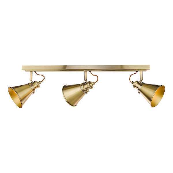 Laura Ashley Rufus 3lt Spotlight Bar Ottone Antico