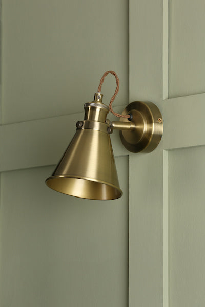 Laura Ashley Rufus Singolo Spotlight Ottone Anticato