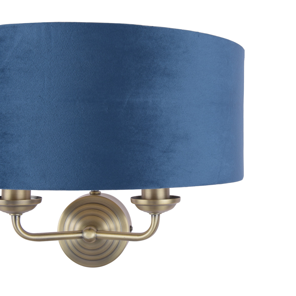 Applique Laura Ashley Sorrento Ottone Antico & Velluto Blu