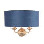 Applique Laura Ashley Sorrento Ottone Antico & Velluto Blu