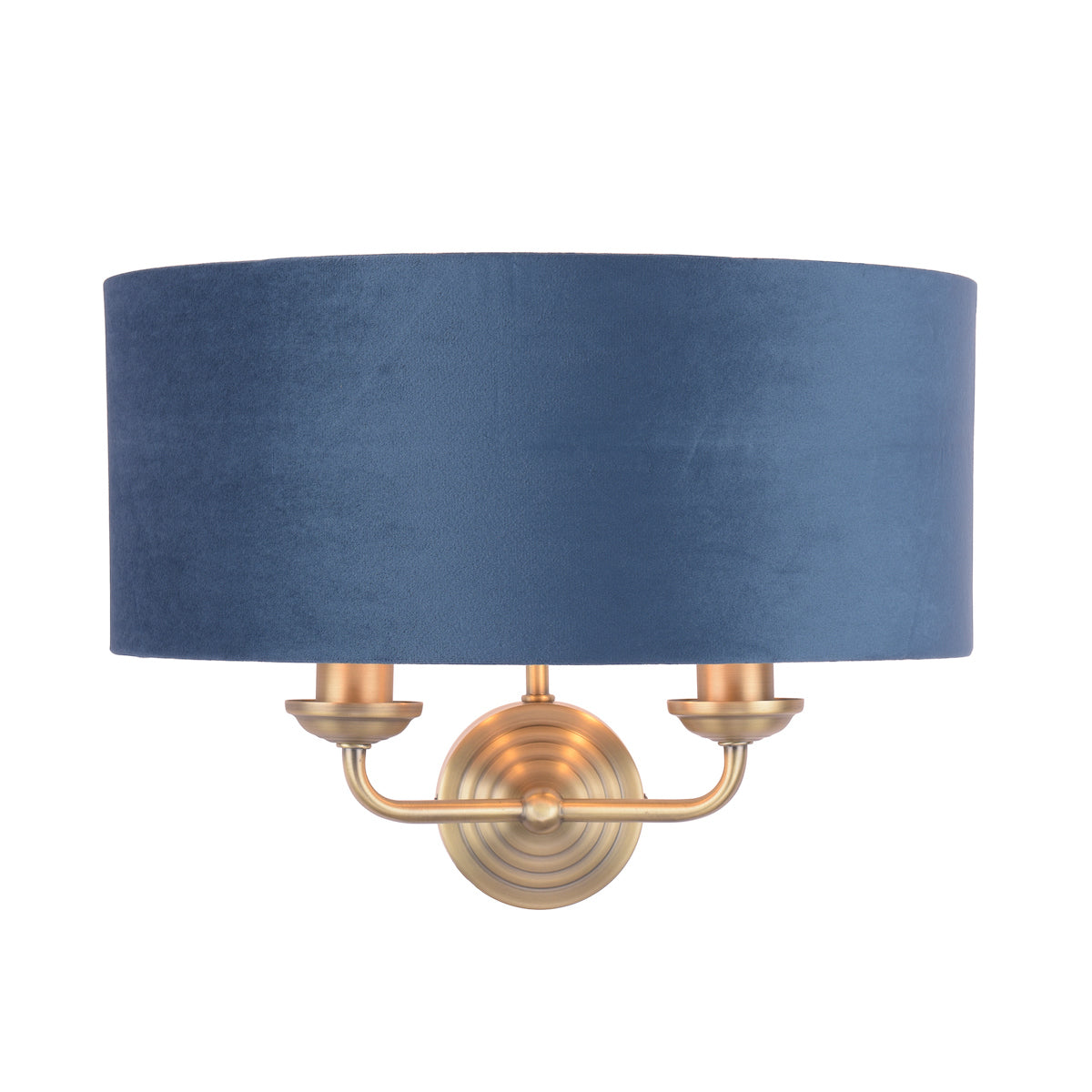 Applique Laura Ashley Sorrento Ottone Antico & Velluto Blu